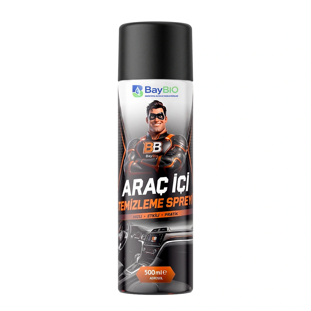 Araç İçi Temizleme Spreyi 500Ml